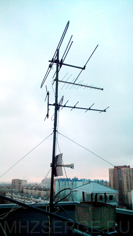Отремонтированная антена эфирного и цифрового приёма